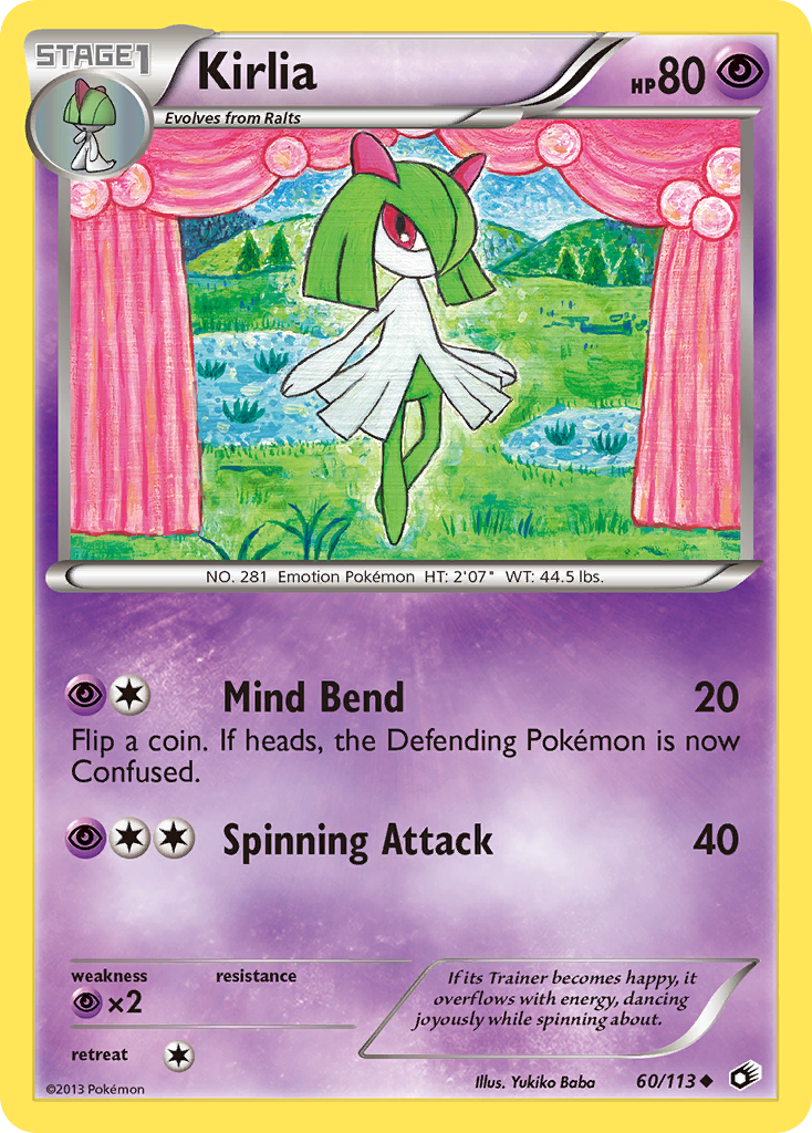 Legendary Treasures Kirlia #60/113